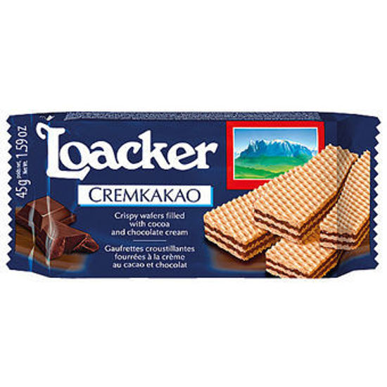 Picture of Loacker Cocoa Cream Wafers 30g Set of 3