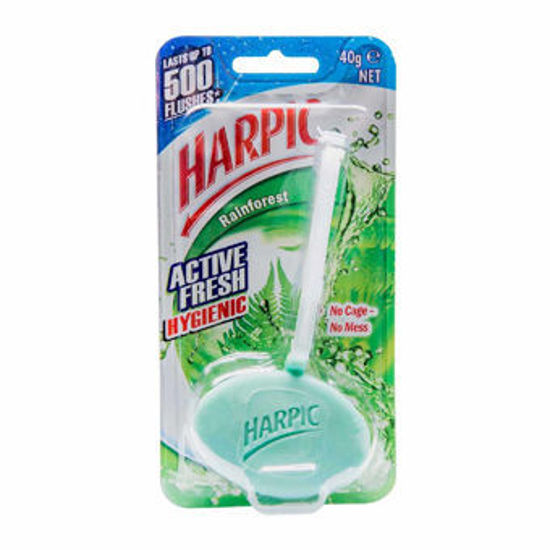 Picture of Harpic Active Fresh Rainforest Toilet Freshener 40g