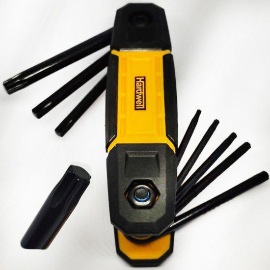 Picture of Hardwell Folding HEX KEY SET (Torx)