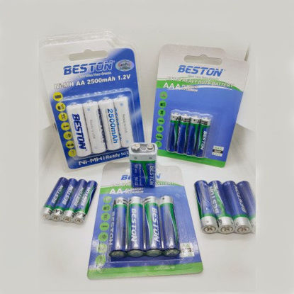 صورة BESTON Battery AA/AAA/9V/D