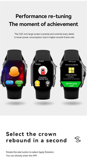 Picture of Original Nfc 2.02 Inch Smartwatch X8 se watch 8 Wireless Charging Sport Series 8 Reloj Inteligente X8se Smart Watch