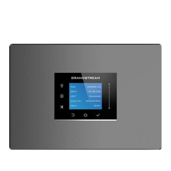 Picture of UCM6304A Grandstream Audio IP PBX voice system support 4 FXO Port , 4 FXS Port